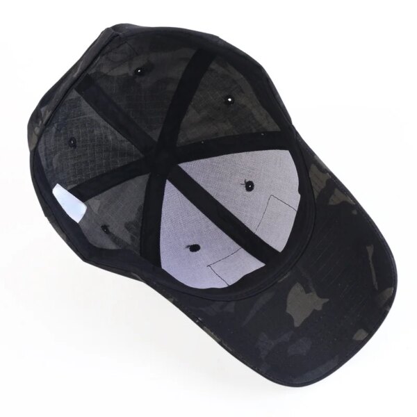 CamSolomon-Casquette de Baseball pour Homme et Femme, Style Militaire, Camouflage, Randonnée, html dans la Jungle – Image 4