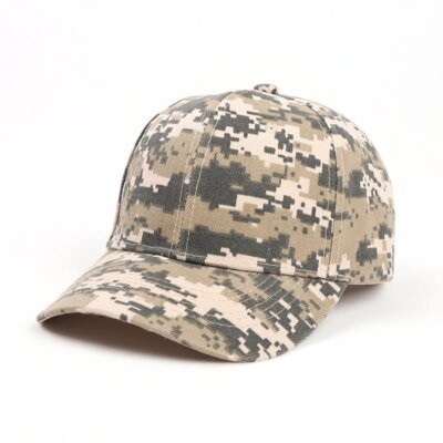 CamSolomon-Casquette de Baseball pour Homme et Femme, Style Militaire, Camouflage, Randonnée, html dans la Jungle