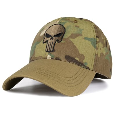 Casquette de Baseball, Camouflage militaire tactique de l'armée, Combat , army airsoft Paintball hat, Football cap, classique réglable, Snapback, chapeaux de soleil pour hommes femme