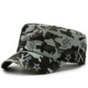 Casquettes de Baseball Vintage pour hommes et femmes, en coton, Camouflage, plat, ajustable, pour l'extérieur, visière respirante, protection solaire, chapeau décontracté