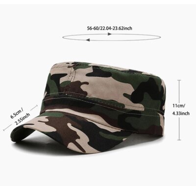 Casquettes de Baseball Vintage pour hommes et femmes, en coton, Camouflage, plat, ajustable, pour l'extérieur, visière respirante, protection solaire, chapeau décontracté