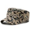 20832-3dd545.jpg Casquettes de Baseball Vintage pour hommes et femmes, en coton, Camouflage, plat, ajustable, pour l'extérieur, visière respirante, protection solaire, chapeau décontracté