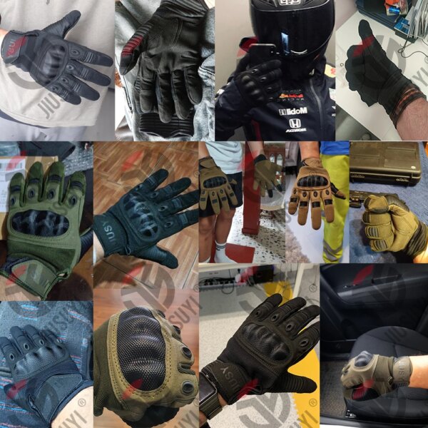 Gants tactiques doigt complet pour hommes et femmes, pour tir de Paintball, Airsoft, Combat, travail, conduite, chasse – Image 2