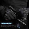 Gants tactiques doigt complet pour hommes et femmes, pour tir de Paintball, Airsoft, Combat, travail, conduite, chasse