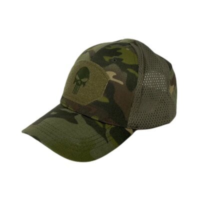 20943-84ae3b.jpg Casquettes de randonnée réglables en maille respirante, casquette tête de mort, camouflage militaire, pare-soleil Airsoft, chapeau de camionneur, snapback de baseball de chasse