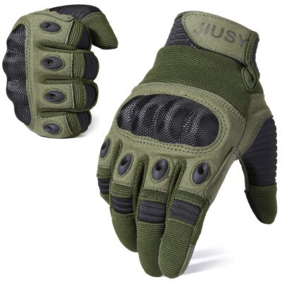 Gants tactiques doigt complet pour hommes et femmes, pour tir de Paintball, Airsoft, Combat, travail, conduite, chasse
