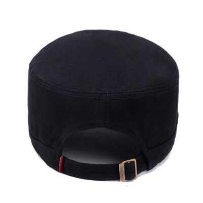 Chapeau en coton brodé CamSolomon pour hommes, casquette du corps des Marines des États-Unis, chapeaux militaires, chapeau haut de forme plat, marine américaine, 2019