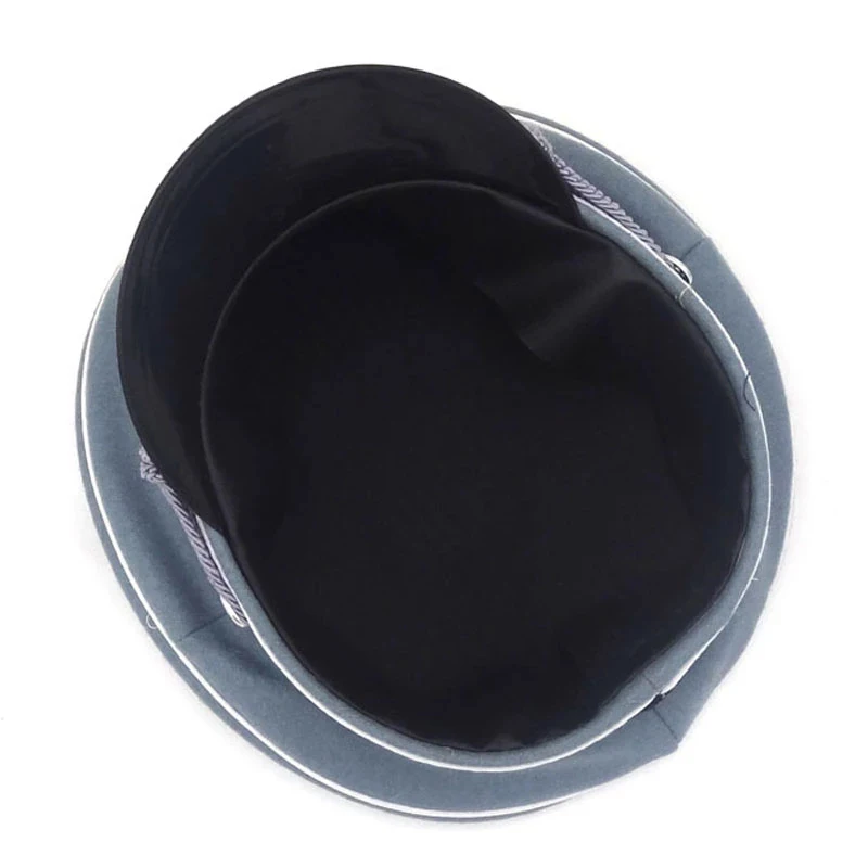 Chapeau en laine de l'armée allemande de la seconde guerre mondiale, WH M36, casquette à visière argentée, cosplay de terrain, souvenir – Image 5