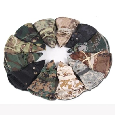 21176-324b55.jpg CamSolomon-Chapeau Boonie DulUS Army E27 pour hommes, chapeaux militaires Multicam ander, casquette d'été, chasse, randonnée en plein air, casquettes de soleil camouflage