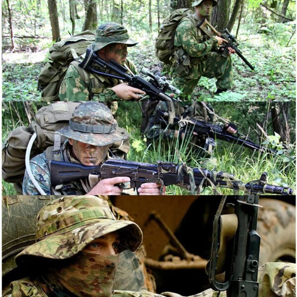 CamSolomon-Chapeau Boonie DulUS Army E27 pour hommes, chapeaux militaires Multicam ander, casquette d'été, chasse, randonnée en plein air, casquettes de soleil camouflage – Image 2