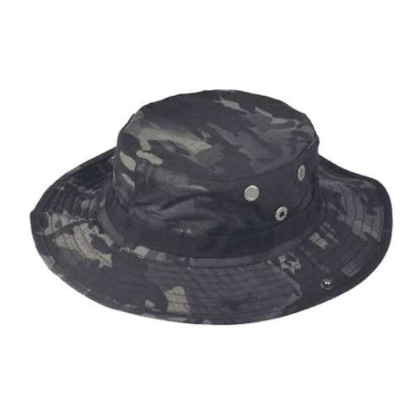 CamSolomon-Chapeau Boonie DulUS Army E27 pour hommes, chapeaux militaires Multicam ander, casquette d'été, chasse, randonnée en plein air, casquettes de soleil camouflage