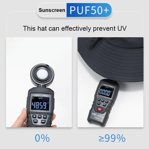 Chapeau à large bord avec protection UV pour homme et femme, casquette de soleil pour voyage, plage, escalade, pêche, randonnée, été – Image 5