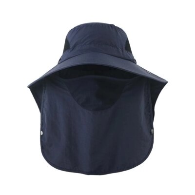 Chapeau à large bord avec protection UV pour homme et femme, casquette de soleil pour voyage, plage, escalade, pêche, randonnée, été