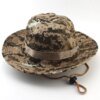 CamSolomon-DulCap Military Boonie Hat, US Army Caps, Camo Men, Outdoor Sports Sun Cap, E27, Fishing, Hiking Hunting Hats, 60cm