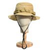 21342-a61239.jpg Chapeau seau en coton pour hommes et femmes, solide, respirant, dĂ©contractĂ©, Boonie, pĂȘche, mode, Safari, Ă©tĂ©, randonnĂ©e, soleil