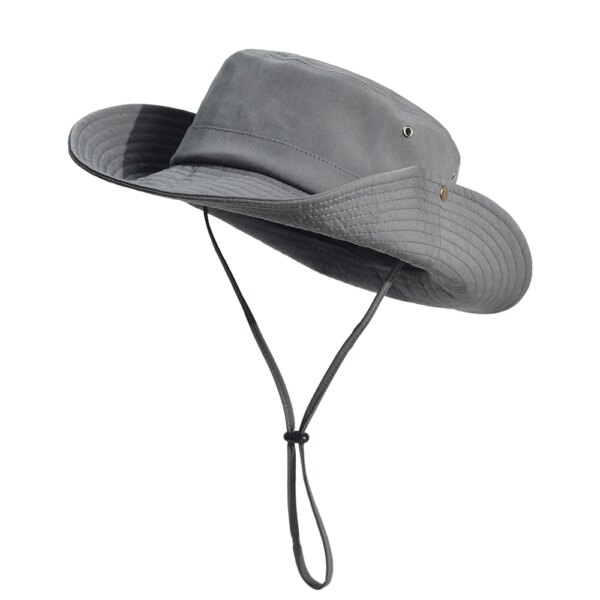Chapeaux seau d'été pour hommes et femmes, chapeau de pêche à séchage rapide, Panama respirant, casquette de chasse, casquette de Protection solaire en plein air – Image 5