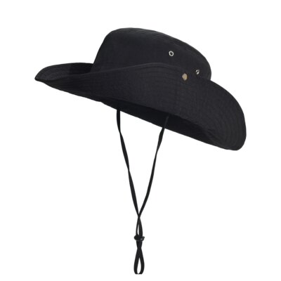 21354-4cb59d.jpg Chapeaux seau d'Ă©tĂ© pour hommes et femmes, chapeau de pĂȘche Ă sĂ©chage rapide, Panama respirant, casquette de chasse, casquette de Protection solaire en plein air