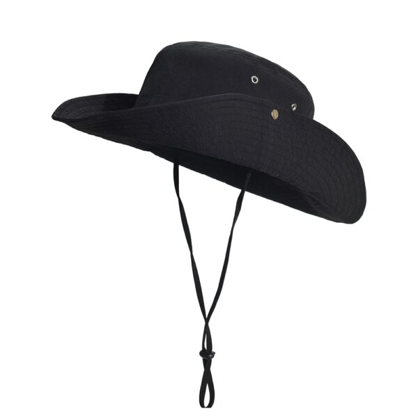 Chapeaux seau d'été pour hommes et femmes, chapeau de pêche à séchage rapide, Panama respirant, casquette de chasse, casquette de Protection solaire en plein air – Image 3