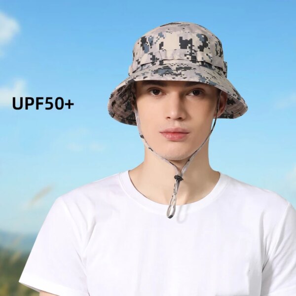 Chapeau à Bords Courts pour Homme et Femme, Pare-Soleil Tendance, Jungle, RPM, Harajuku, Littéraire, Sauvage, Salomon, ander, Seau, 7/2018