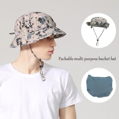 Chapeau à Bords Courts pour Homme et Femme, Pare-Soleil Tendance, Jungle, RPM, Harajuku, Littéraire, Sauvage, Salomon, ander, Seau, 7/2018