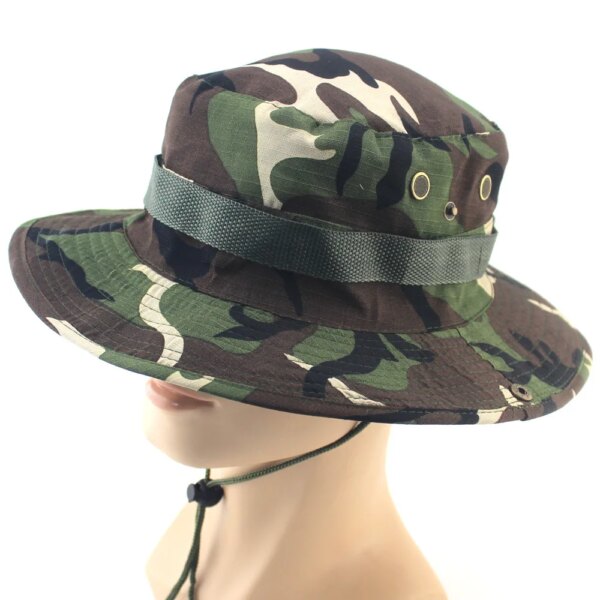 Multicam-Dulsoft Sniper CamSolomon Boonie Hats, Casquette népalaise, SWAT Army, anderMilitary Hats, Summer Men, E27