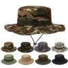 Chapeau d'été camouflage E27 pour hommes, respirant, pliable, plein air, jungle, randonnée, pêche, casquettes ander, léger, décontracté, voyage, plage, soleil