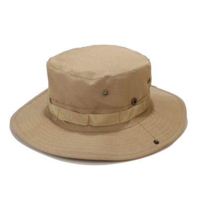 Chapeau d'été camouflage E27 pour hommes, respirant, pliable, plein air, jungle, randonnée, pêche, casquettes ander, léger, décontracté, voyage, plage, soleil