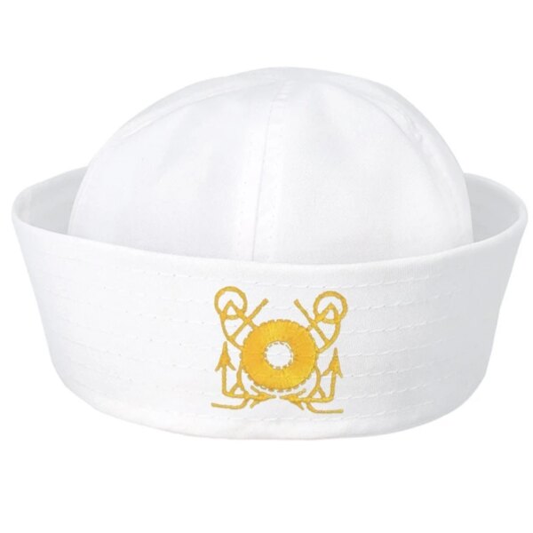 Costume de chapeau de capitaine pour femmes et hommes, pour adolescents, décoration de fête de marin, déguisement Cosplay – Image 4