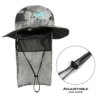 KastKing – chapeau de soleil avec bouclier de cou amovible UPF 50, chapeau de pêche pour randonnée sur la plage