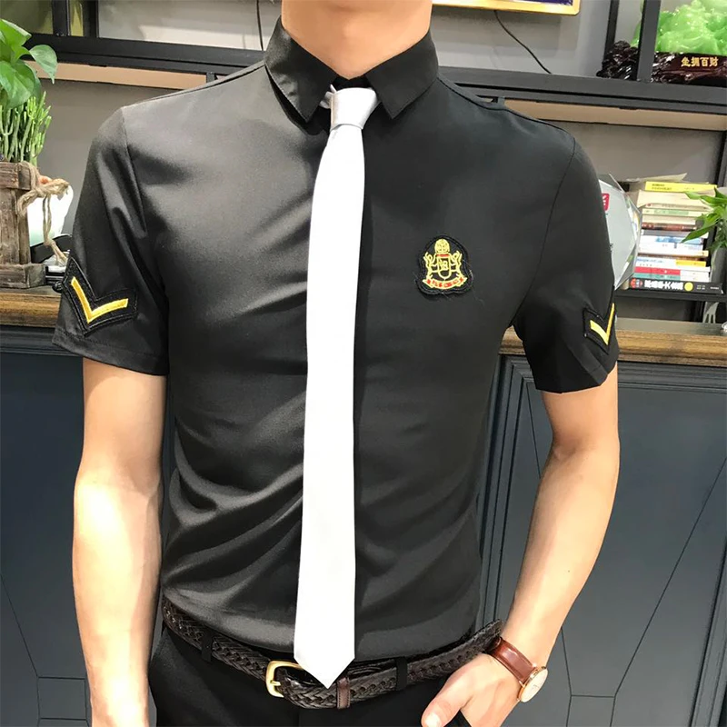 black have tie