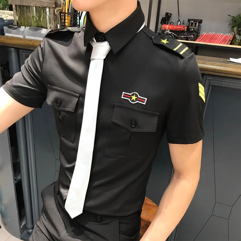 black have tie
