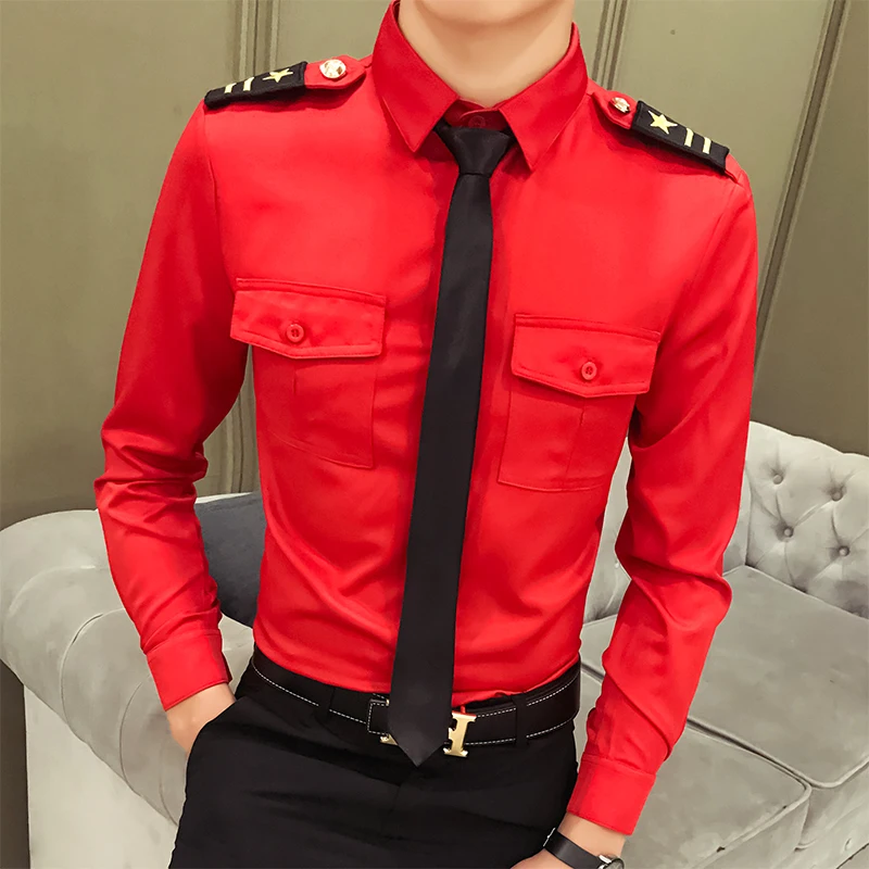 red have tie
