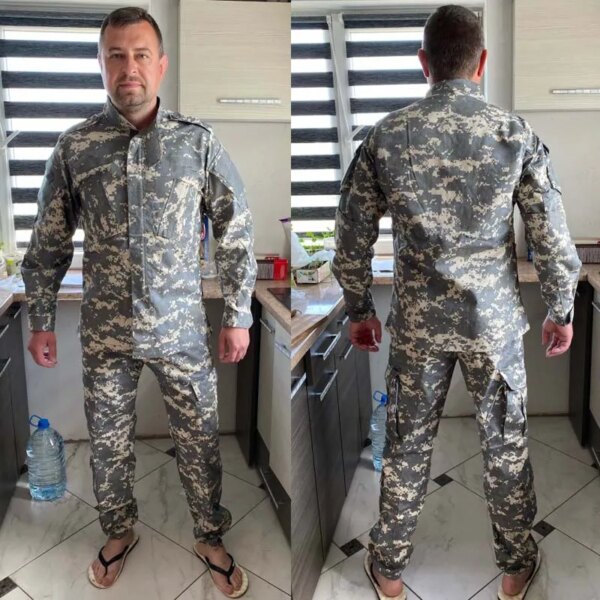 Uniforme militaire de Combat, combinaison tactique, manteau de l'armée, pantalon, Camouflage de pêche, vêtements de chasse militaires, Softair Multicam Airsoft – Image 3