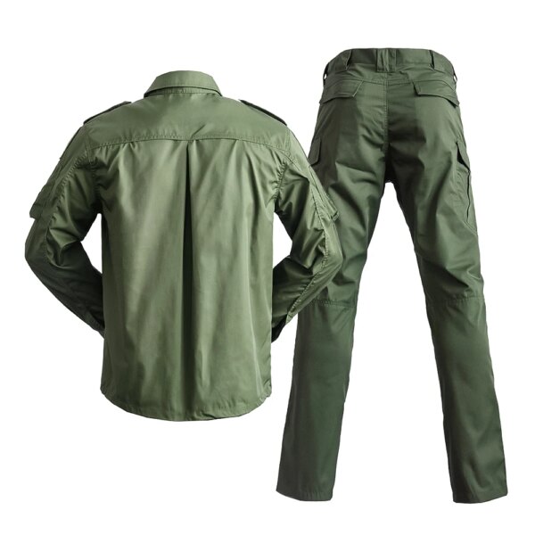 CamSolomon-Uniforme militaire, chemise de skip militaire, vêtements moulants, CS Softair, vêtements de travail pour hommes avec casquettes – Image 4