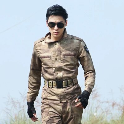 CamSolomon-Vêtements de travail trempés pour mari, uniformes militaires unisexes pour hommes, armée, chasse en plein air, Dulgear d'été