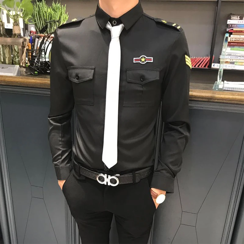 black have tie