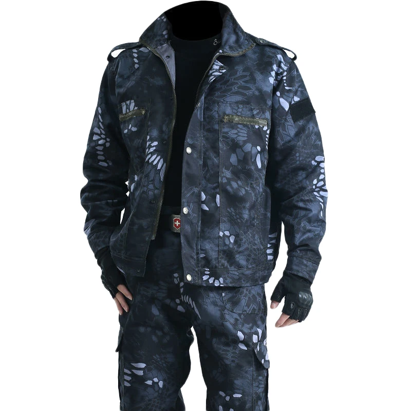 Black Python Zipper