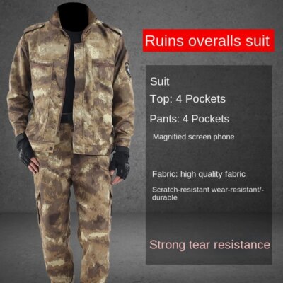 22126-0fec25.jpg Uniforme militaire pour hommes, vĂȘtements de travail d'officier, uniformes militaires RapDuty pour hommes, vĂȘtements Airsoft de l'armĂ©e, printemps, automne