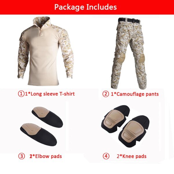 Chemise et pantalon de sniper imbibés de mousse pour hommes, chemise de sniper, uniforme militaire américain, olympiques d'extérieur camouflage de l'armée