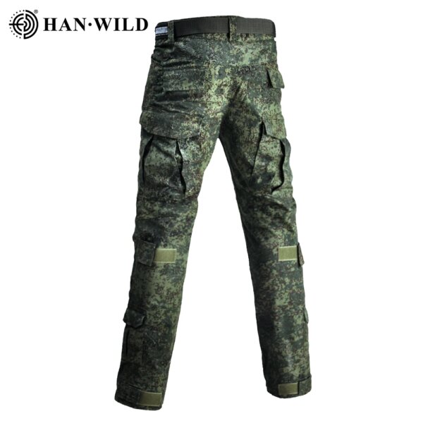Vêtements de travail Airsoft Paintball, uniforme militaire de tir, chemises de Camouflage de Combat tactique, coussinets Cargo, pantalons, combinaisons militaires Multicam – Image 4