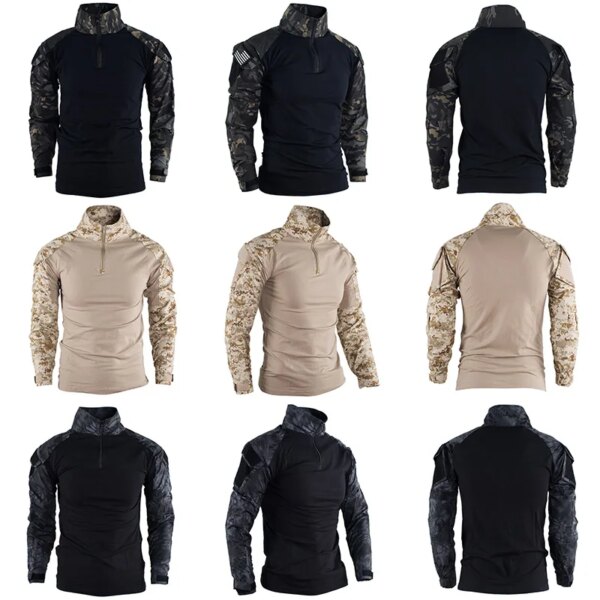 CamSolomon-Uniforme militaire Dulsowed, ensemble chemise et pantalon, vêtements Airsoft de l'armée CP, chemises d'entraînement de chasse, ensembles de paintball – Image 5