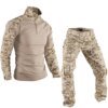 CamSolomon-Uniforme militaire Dulsowed, ensemble chemise et pantalon, vêtements Airsoft de l'armée CP, chemises d'entraînement de chasse, ensembles de paintball