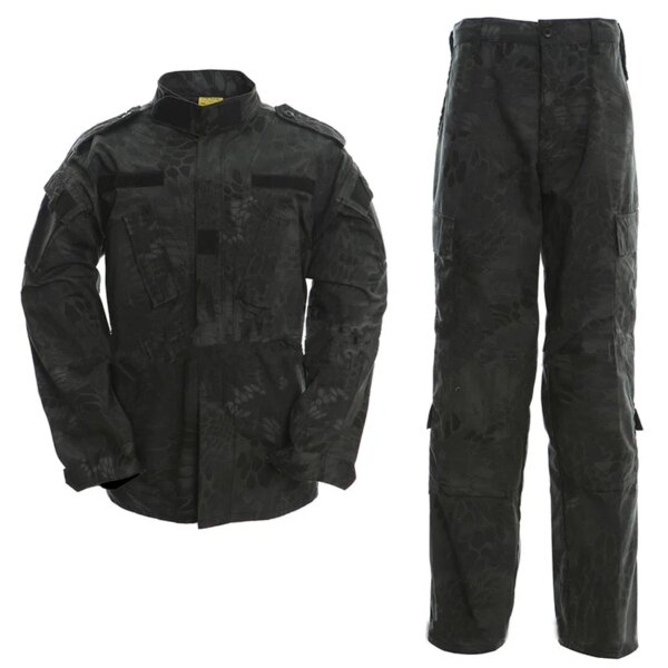 Uniforme militaire camouflage imbibé de poussière, ensembles de vêtements de l'armée CamSolomon, chasse, pêche, paintball imbibé, équipement d'entraînement, AY048 – Image 3