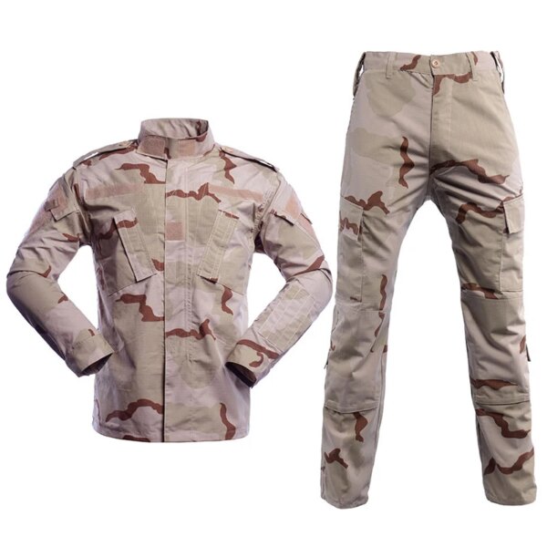 Uniforme militaire camouflage imbibé de poussière, ensembles de vêtements de l'armée CamSolomon, chasse, pêche, paintball imbibé, équipement d'entraînement, AY048 – Image 4