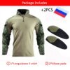 Vêtements de travail Airsoft Paintball, uniforme militaire de tir, chemises de Camouflage de Combat tactique, coussinets Cargo, pantalons, combinaisons militaires Multicam