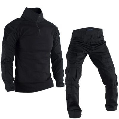 CamSolomon-Uniforme militaire Dulsowed, ensemble chemise et pantalon, vêtements Airsoft de l'armée CP, chemises d'entraînement de chasse, ensembles de paintball