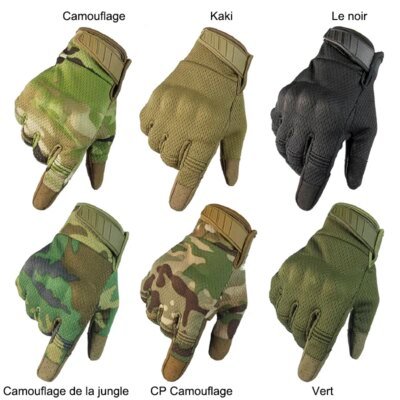 2265-0d2b1d.jpg Hommes cyclisme équitation vélo doigt complet Motos gants de course écran antidérapant tactile Sports de plein air gants tactiques militaires protéger l'équipement