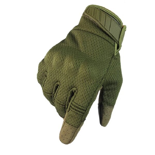 Hommes cyclisme équitation vélo doigt complet Motos gants de course écran antidérapant tactile Sports de plein air gants tactiques militaires protéger l'équipement