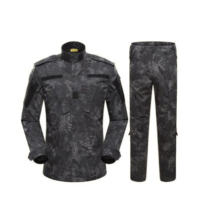 Uniforme militaire camouflage imbibé de poussière, ensembles de vêtements de l'armée CamSolomon, chasse, pêche, paintball imbibé, équipement d'entraînement, AY048