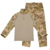 Dulmilitary Airsoft Costumes pour hommes, uniforme d'entraînement militaire imbibé CamSolomon, chemises et pantalons de chasse, ensembles de paintball, C70